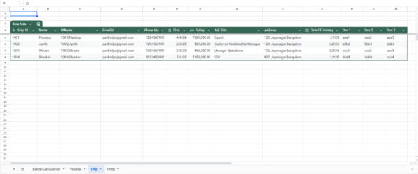 Pay Slip Generator and Emailer - Image 3