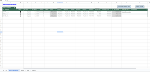 Pay Slip Generator and Emailer - Image 2