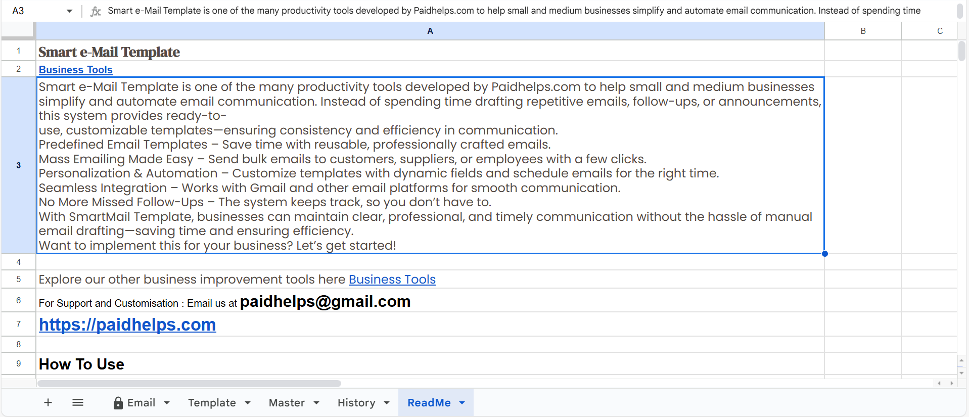 Smart Email Template 5